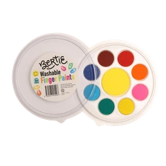 Bertie® Washable Finger Paint Pad Asst - Default Image