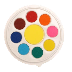 Bertie® Washable Finger Paint Pad Asst - Product Image 2
