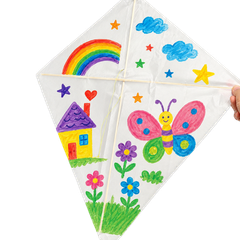 Bertie® Decorate-Your-Own Kite 6pc - Product Image 2