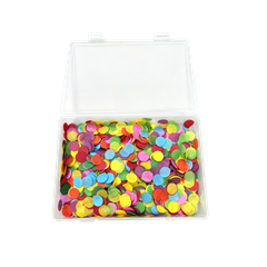 Bertie® Bleed-Through Tissue Paper Circles 2.5cm Assorted Colours 100g - Product Image 2