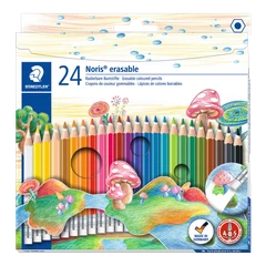 Staedtler® Noris® Erasable Coloured Pencils Asst 24pc - Default Image