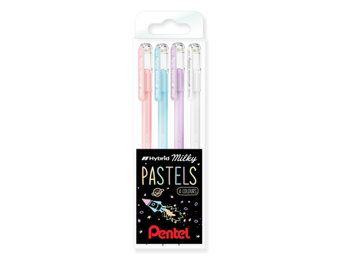 i5ahc1p8o130r02neutg5t293t-12669_Pentel_Gel_Hybrid_Milky_Pen_Assorted_2_0.8mm_4pc_Front_1.png