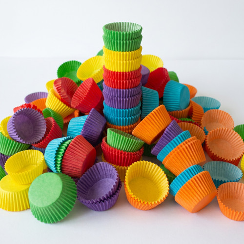 Bertie® Patty Pans Mini Asst 2.7cm 1000pc