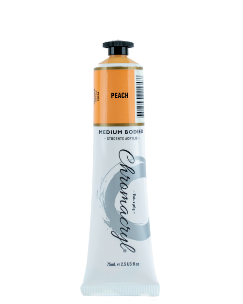 6hmgtt40al3kh6jm7tpkevk94f-11742_Chromacryl_Acrylic_Paint_Peach_75ml_Front_2.png