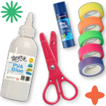 Glue, Scissors & Tape