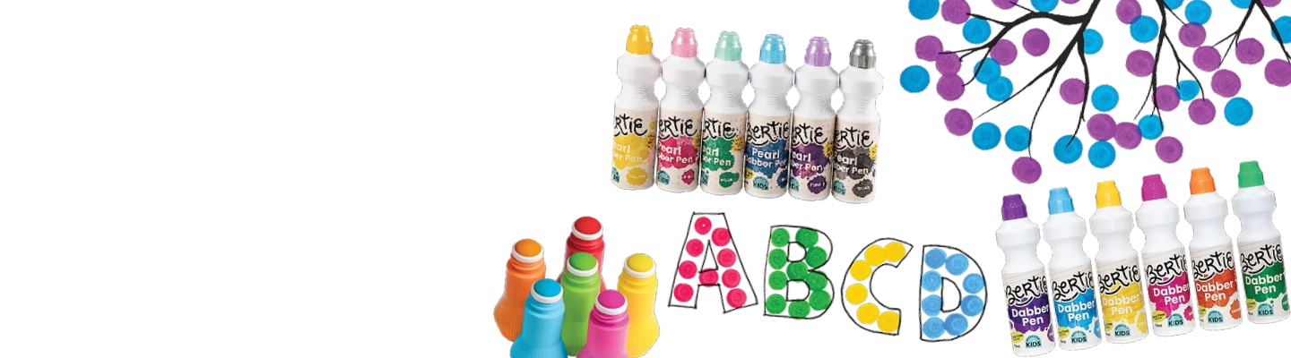 Bertie® Sensory Foam Finger Paint – supports creativity and hands-on sensory learning