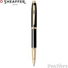 Sheaffer 100 Gloss Black G/T Rollerball Pen