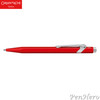 Caran d'Ache 849 Metal Red Ballpoint Pen 849.070