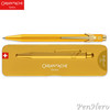 Caran d'Ache 849 GOLDBAR Ballpoint Pen with holder