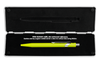 Caran d'Ache 849 POPLINE Fluorescent Yellow Ballpoint Pen