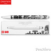Caran d'Ache 849 TOTALLY SWISS PAPERCUT ballpoint pen 849.754, with holder