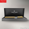 Caran d'Ache Ecridor Chevron Gold-plated Rollerball Pen 838.208