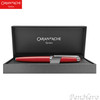 Caran d'Ache Leman V2 Scarlet Red Silver-Plate Trim Fountain Pen Medium 4799.770