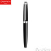 Caran d'Ache Leman V2 Ebony Black Silver-Plate Trim Rollerball Pen