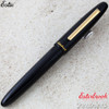 Esterbrook Estie Ebony Black Gold Plate Trim Fountain Pen Medium E116-M