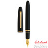 Esterbrook Estie Ebony Black Gold Plate Trim Fountain Pen Medium E116-M