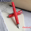 Esterbrook JR Pocket Pen Carmine Red Fountain Pen Extra Fine EJRRED-EF