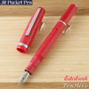 Esterbrook JR Pocket Pen Carmine Red Fountain Pen Extra Fine EJRRED-EF