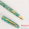 Esterbrook Estie Sea Glass Gold Plate Trim Fountain Pen Extra Fine ESG816-EF