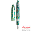 Esterbrook Estie Sea Glass Palladium Plate Trim Fountain Pen 1.1 Stub ESG836-S