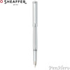 Sheaffer Intensity Fluted Chrome Fountain Pen Fine