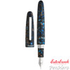Esterbrook Estie Nouveau Bleu Oversize Palladium Plate Trim Fountain Pen Medium ENB136-M