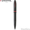 Sheaffer Icon Matte Black Lacquer Rollerball Pen with FREE Leather Pen Case