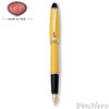 Aurora Ipsilon Yellow Fountain Pen Extra Fine Nib B11-Y-EF
