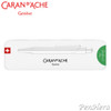 Caran d'Ache 849 COLORMAT-X Green Ballpoint Pen 849.734, with holder