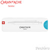 Caran d'Ache 849 COLORMAT-X Turquoise Ballpoint Pen 849.681, with holder