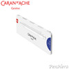 Caran d'Ache 849 COLORMAT-X Blue Ballpoint Pen 849.635, with holder
