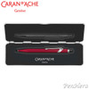 Caran d'Ache 849 COLORMAT-X Red Ballpoint Pen 849.585, with holder