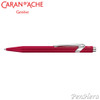 Caran d'Ache 849 COLORMAT-X Red Ballpoint Pen 849.585, with holder
