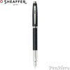 Sheaffer 100 Matte Black Fountain Pen Medium