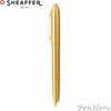 Sheaffer 100 Glossy PVD Gold-Tone Fountain Pen Fine