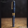 Esterbrook Model J Capri Blue Gold Plate Trim Fountain Pen Fine EBJBLUE-F