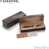 Sheaffer 100 Coffee Edition Matte Brown Ballpoint Pen with Regal Brown PVD Trim