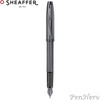 Sheaffer 100 Dark Gunmetal Lacquer Fountain Pen Medium