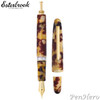 Esterbrook Estie Tortoise Push Piston Fountain Pen Medium