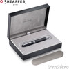 Sheaffer Legacy Glossy Black Ballpoint Pen with FREE Leather Pouch