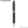 Sheaffer Legacy Glossy Black Ballpoint Pen with FREE Leather Pouch