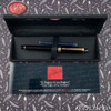 Aurora Ipsilon Black Fountain Pen Broad Nib B11-N-B