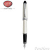 Aurora Ipsilon Quadra Sterling Silver Fountain Pen Medium Nib