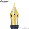 Esterbrook Estie Sea Glass Gold Plate Trim Fountain Pen Fine Flex