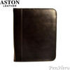 Aston Leather Collector's 20-Pen Case Black