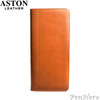 Aston Leather Collector's 40-Pen Case Tan
