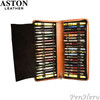 Aston Leather Collector's 40-Pen Case Tan