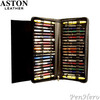 Aston Leather Collector's 40-Pen Case Black