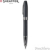 Sheaffer Legacy Chevron Black Fountain Pen Medium with FREE Leather Pouch