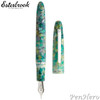 Esterbrook Estie Sea Glass Palladium Plate Trim Fountain Pen Fine Flex